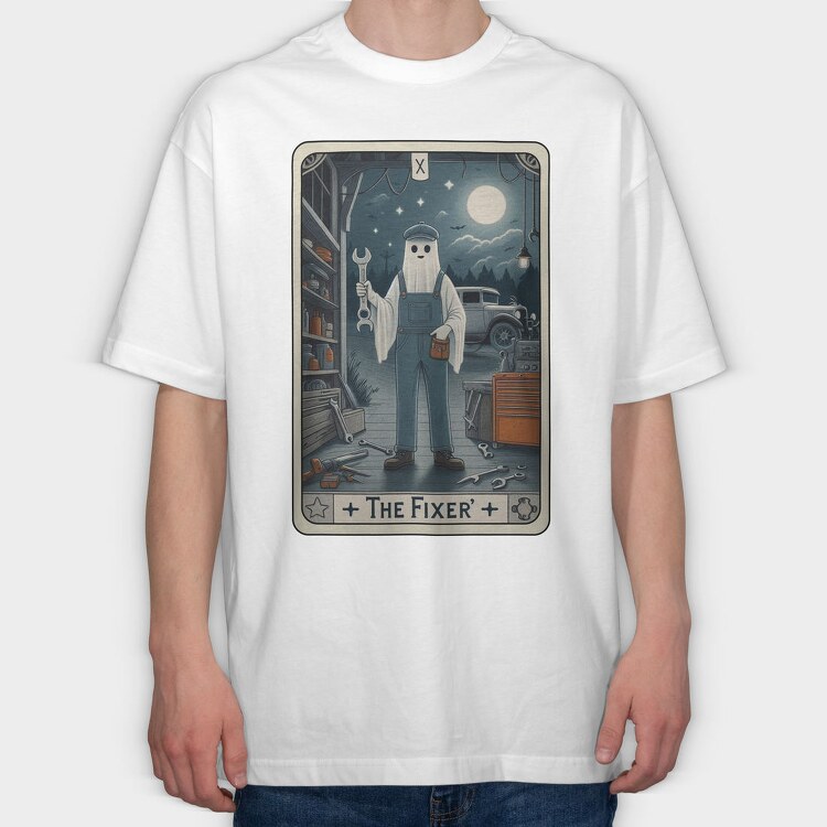 The Fixer, Tricou Oversize Barbati (Unisex)