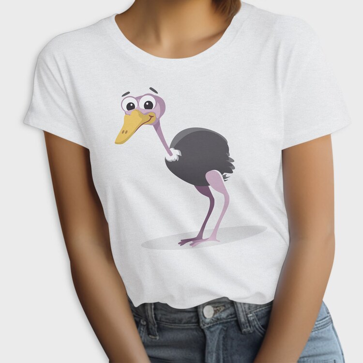 Ostrich Smile, Tricou Femei