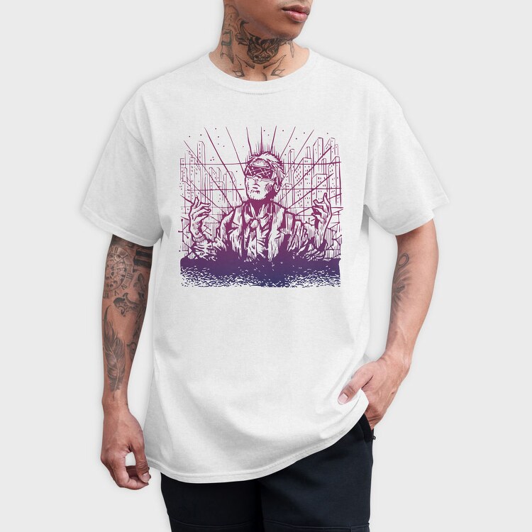 Vr City, Tricou Barbati (Unisex)