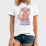 Axolotl With Headphones, Tricou Barbati (Unisex)