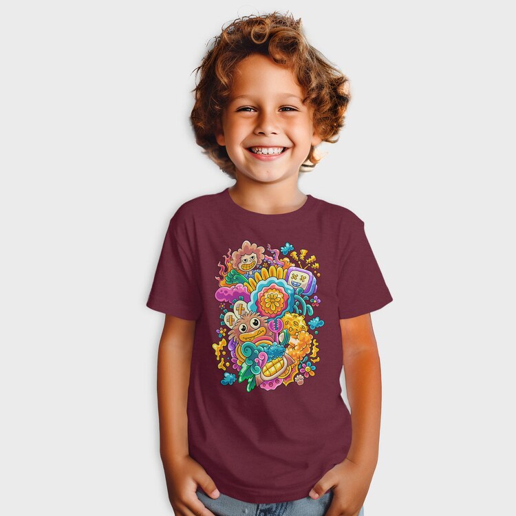 Colorful Collage, Tricou Copii
