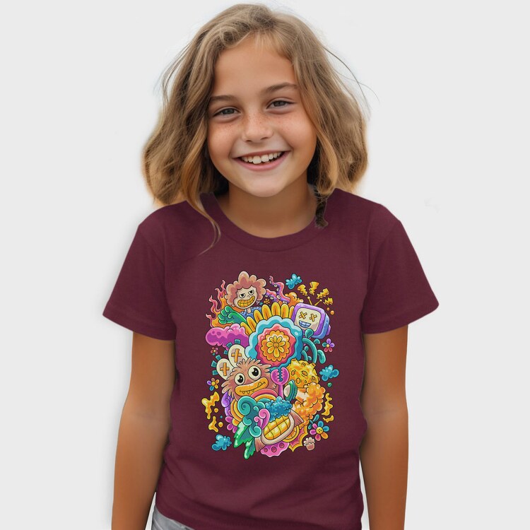 Colorful Collage, Tricou Copii
