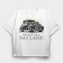 Classic Car Vintage I M Classic, Tricou Oversize Barbati (Unisex)
