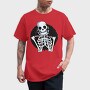 Waiting Skeleton Illustration 001, Tricou Barbati (Unisex)