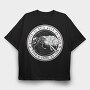 Wolf Of Odin Fenrir, Tricou Oversize Barbati (Unisex)