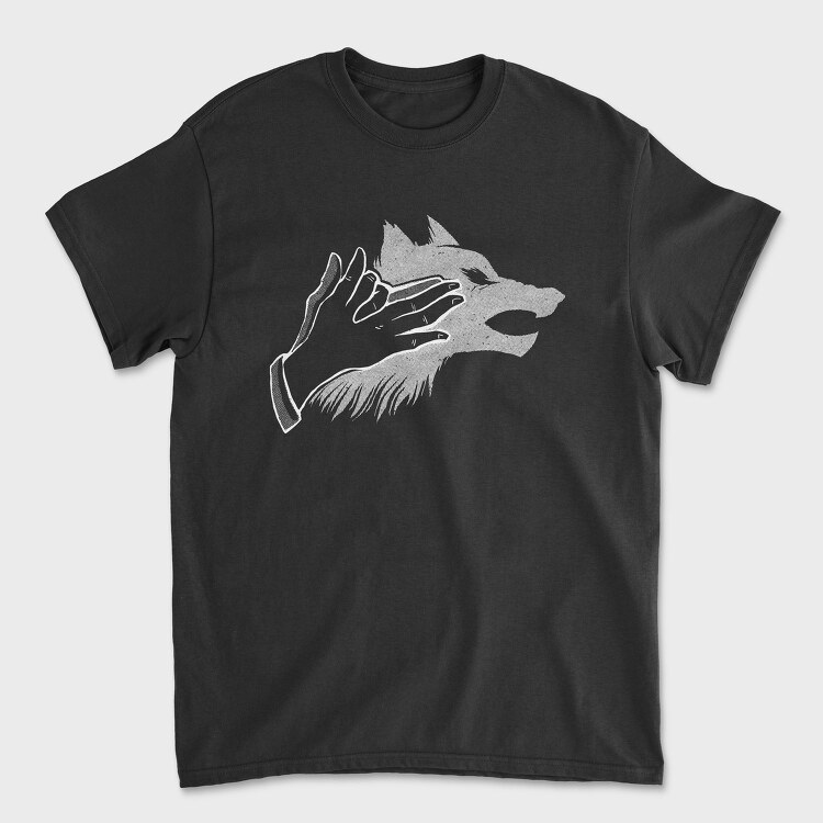 Wolf Shadow, Tricou Barbati (Unisex)
