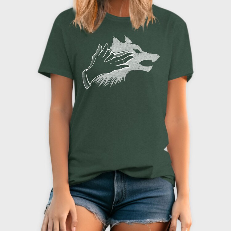 Wolf Shadow, Tricou Barbati (Unisex)