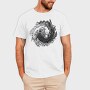 Axolotl Yin Yang Balance, Tricou Barbati (Unisex)
