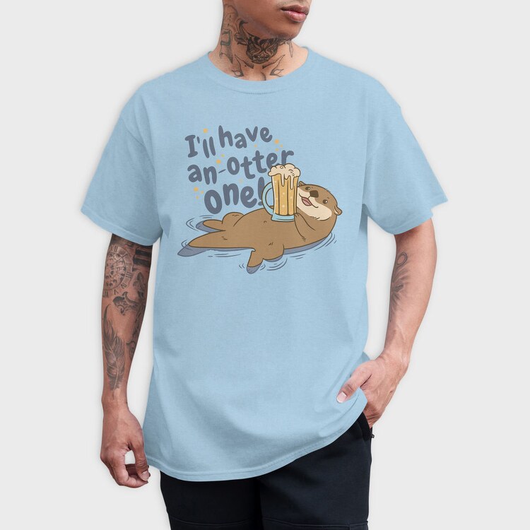Otter Beer, Tricou Barbati (Unisex)