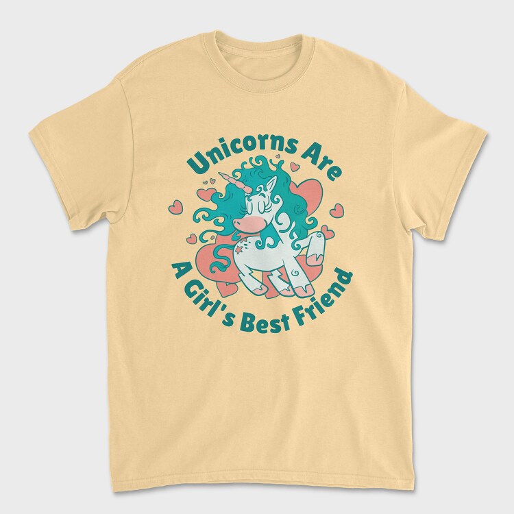 Cute Unicorn, Tricou Barbati (Unisex)