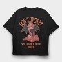 Dont Worry Devil, Tricou Oversize Barbati (Unisex)