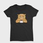 Angry Coffee Cat Grumpy, Tricou Femei