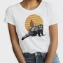 Otter In Sunset, Tricou Femei