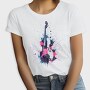 Double Bass Paint Splash, Tricou Femei