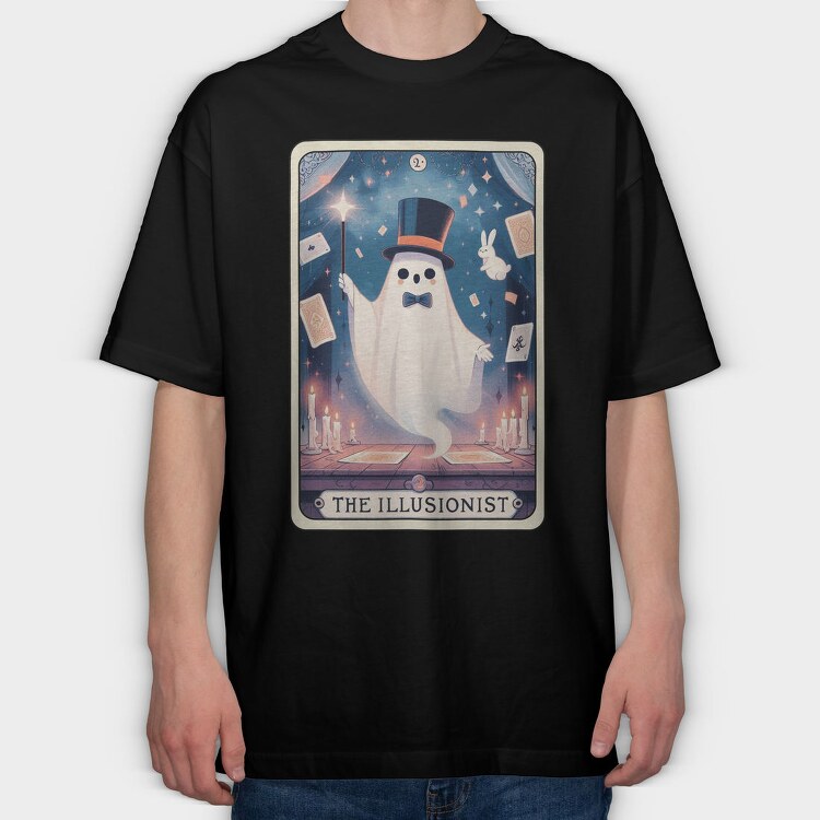 The Illusionist, Tricou Oversize Barbati (Unisex)