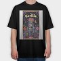 The Gorilla Skeleton, Tricou Oversize Barbati (Unisex)