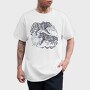 Wolves From Norse Mythology Skoll Hati, Tricou Barbati (Unisex)