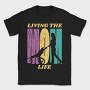 Mom Living the Life, Tricou Barbati (Unisex)