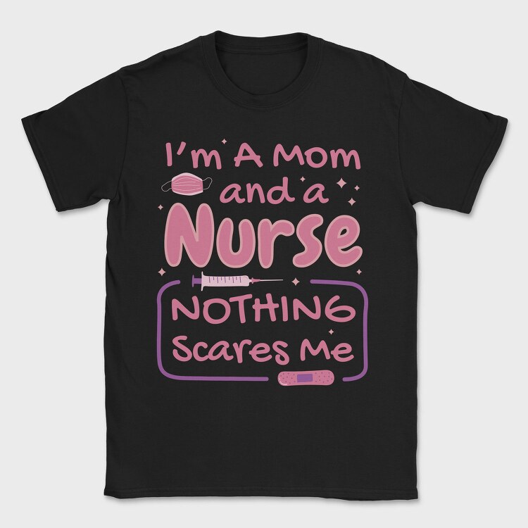 Mom and Nurse, Tricou Barbati (Unisex)