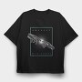Minimal Hands, Tricou Oversize Barbati (Unisex)