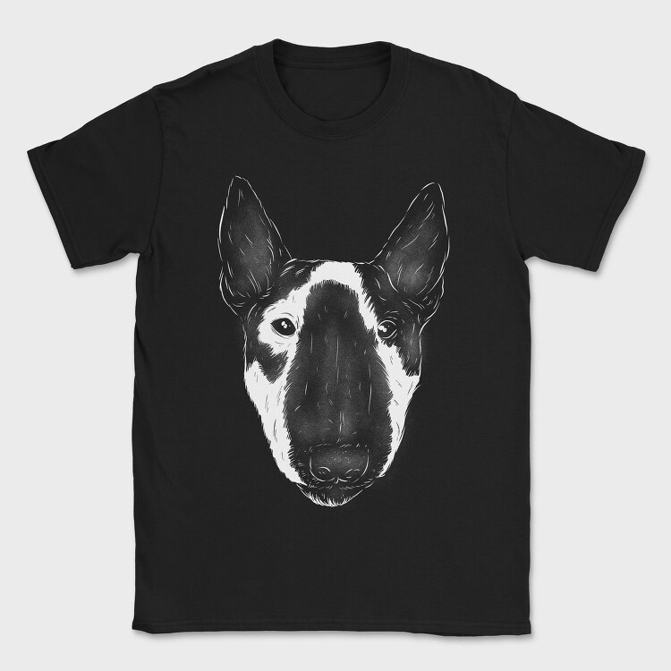 Miniature Bull Terrier, Tricou Barbati (Unisex)