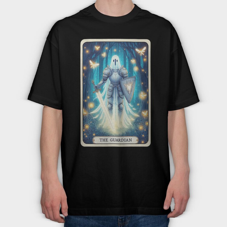 The Guardian, Tricou Oversize Barbati (Unisex)