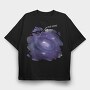 Milky Way, Tricou Oversize Barbati (Unisex)