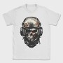 Military Skull, Tricou Barbati (Unisex)