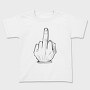 Middle Finger Sketch, Tricou Copii