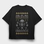 Metal Detector Uglysweater Christmas, Tricou Oversize Barbati (Unisex)