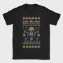 Metal Detector Uglysweater Christmas, Tricou Barbati (Unisex)