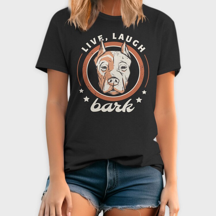 Pitbull Dog Badge Dogo, Tricou Barbati (Unisex)