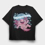 Laughsolotl Funny Axolotl Laughing, Tricou Oversize Barbati (Unisex)