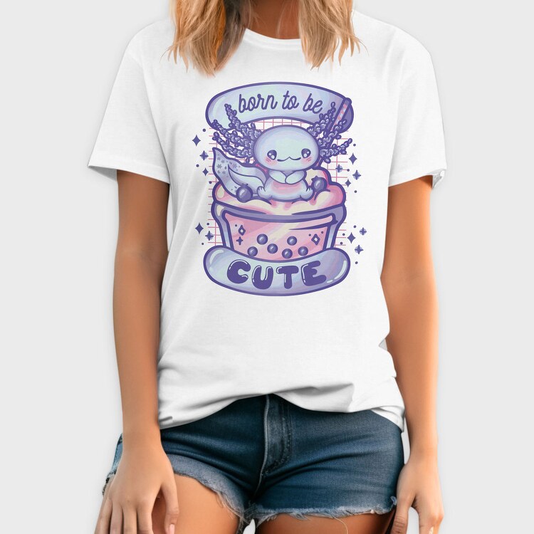 Baby Axolotl, Tricou Barbati (Unisex)