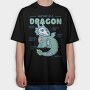 Dragon Anatomy, Tricou Oversize Barbati (Unisex)