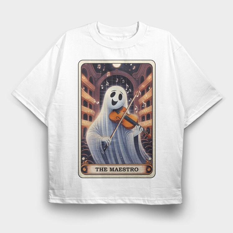 The Maestro, Tricou Oversize Barbati (Unisex)