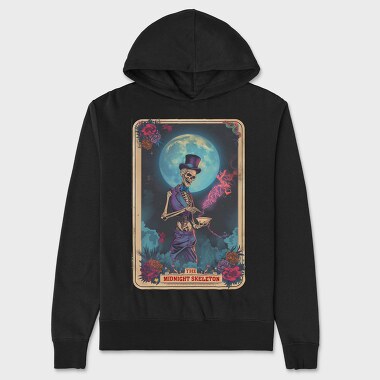 The Midnight Skeleton, Hanorac Oversize Barbati (Unisex)