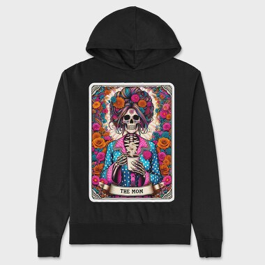 The Mom Skeleton, Hanorac Oversize Barbati (Unisex)