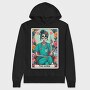 The Nurse Skeleton Card, Hanorac Oversize Barbati (Unisex)