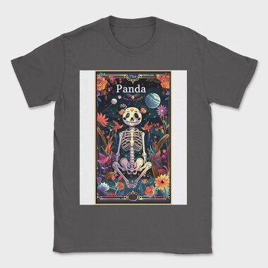 The Panda Skeleton, Tricou Barbati (Unisex)