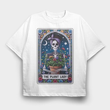 The Plant Lady, Tricou Oversize Barbati (Unisex)