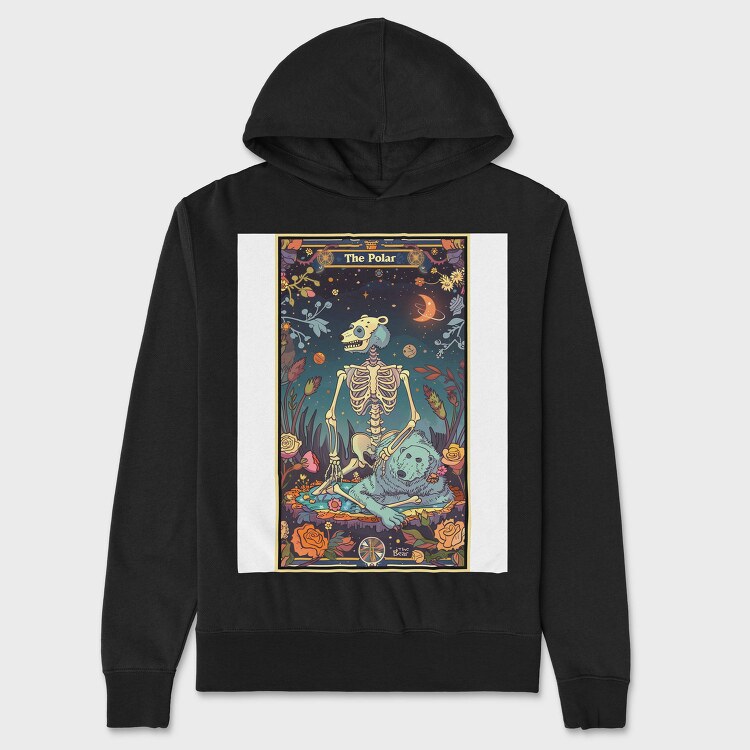 The Polar Bear, Hanorac Oversize Barbati (Unisex)