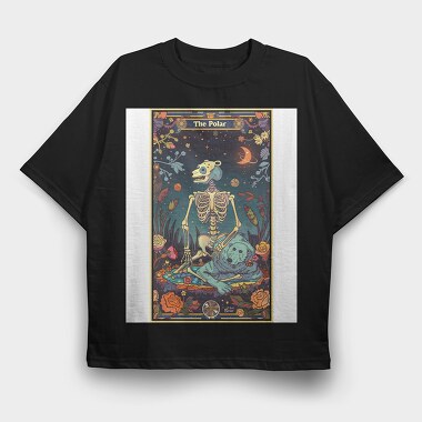 The Polar Bear, Tricou Oversize Barbati (Unisex)
