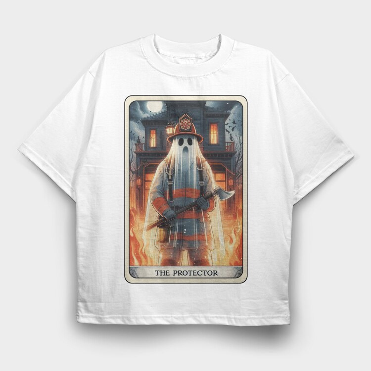 The Protector, Tricou Oversize Barbati (Unisex)