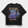 Owl Good Neon, Tricou Oversize Barbati (Unisex)