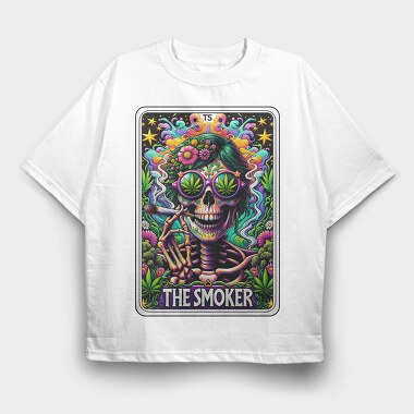 The Smoker, Tricou Oversize Barbati (Unisex)