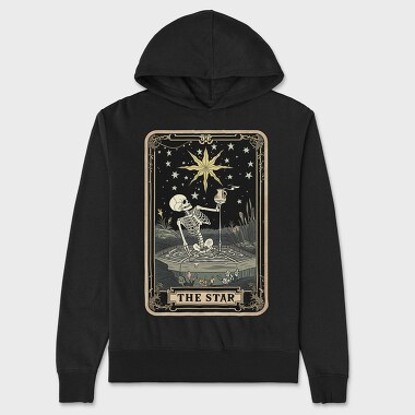 The Star Card, Hanorac Oversize Barbati (Unisex)