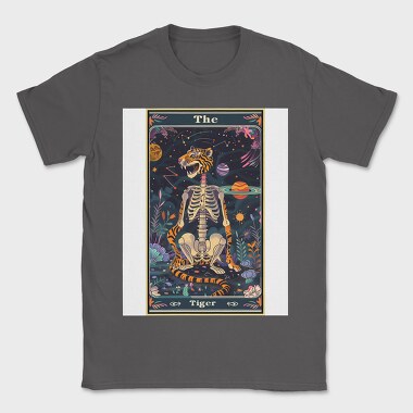 The Tiger Skeleton, Tricou Barbati (Unisex)
