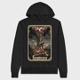 The Tower Card, Hanorac Oversize Barbati (Unisex)