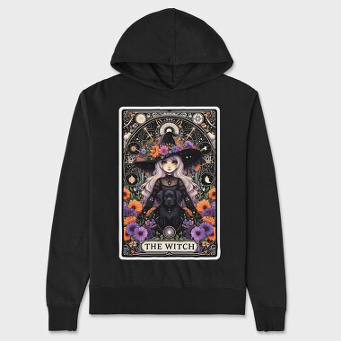 The Witch Card, Hanorac Oversize Barbati (Unisex)